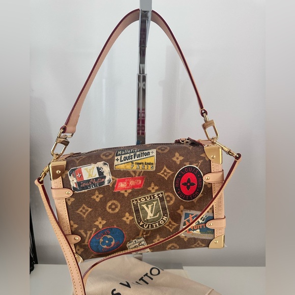 🦢Louis Vuitton Flight Mode side trunk MM BAG Collection authent 100 x LUCKY GIRL - Picture 9 of 12